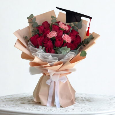 Graduation Rose Bouquet